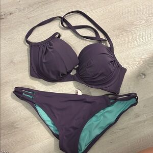 Victoria's Secret Deep Purple Two-Piece Bikini